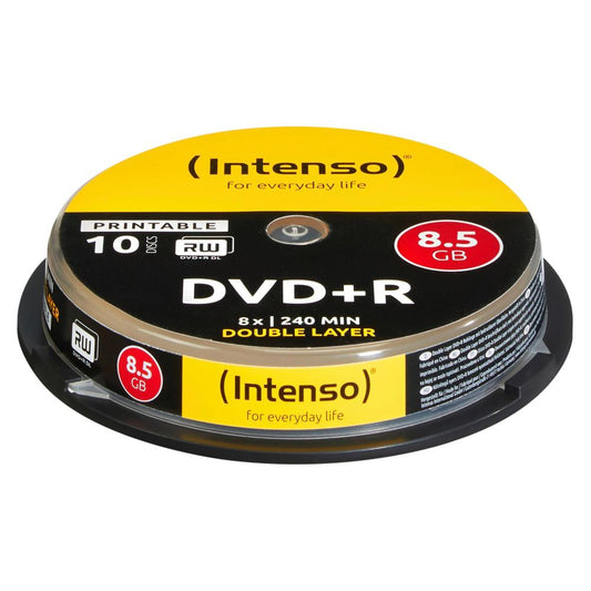 DVD+R Intenso 8,5GB 8x Speed Double Layer Printable