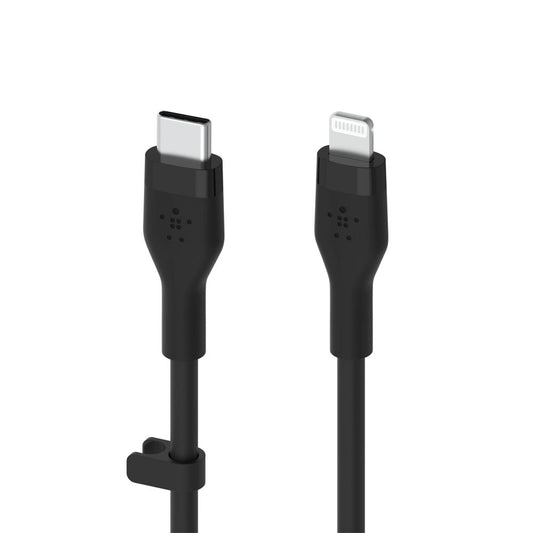 Belkin Flex Lightning/USB-C 15W 3m - Μαύρο