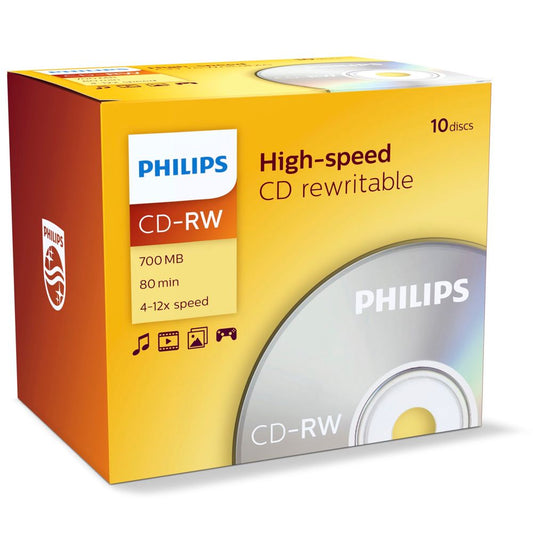 Philips CD-RW 80Min 700MB 4-12x