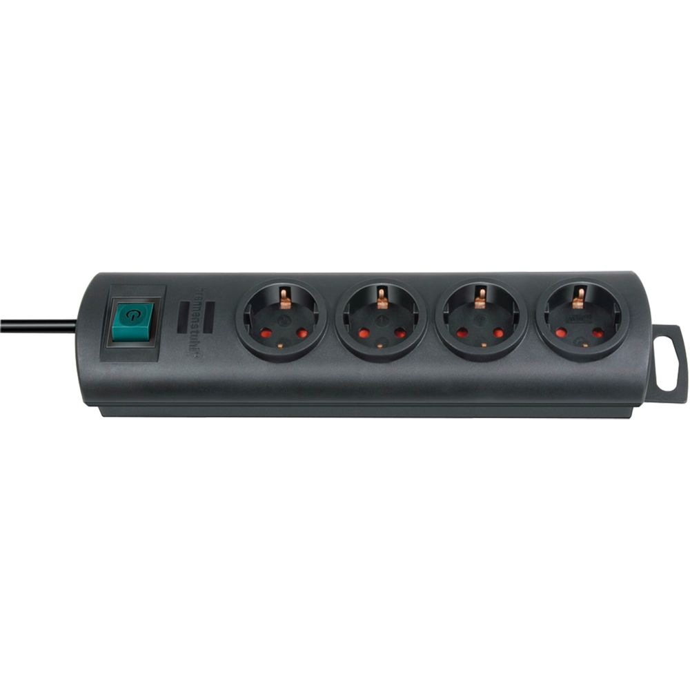 Brennenstuhl PRIMERA-LINE 4 Φορητό Μαύρο 1.5m