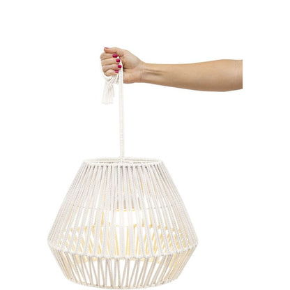 New Garden Conta Rechargeable Battery Hanging Light, White Color