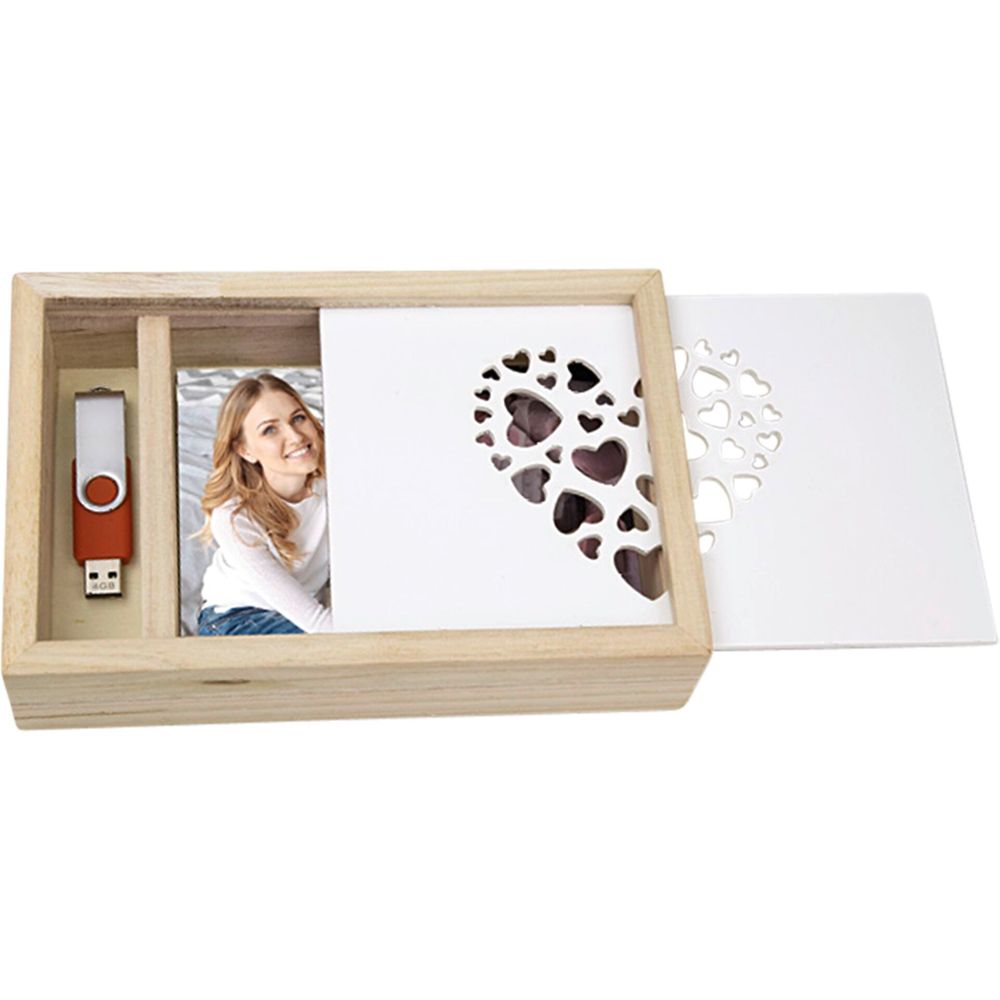 ZEP Love Box USB 13x18 Ξύλινο για Φωτογραφίες