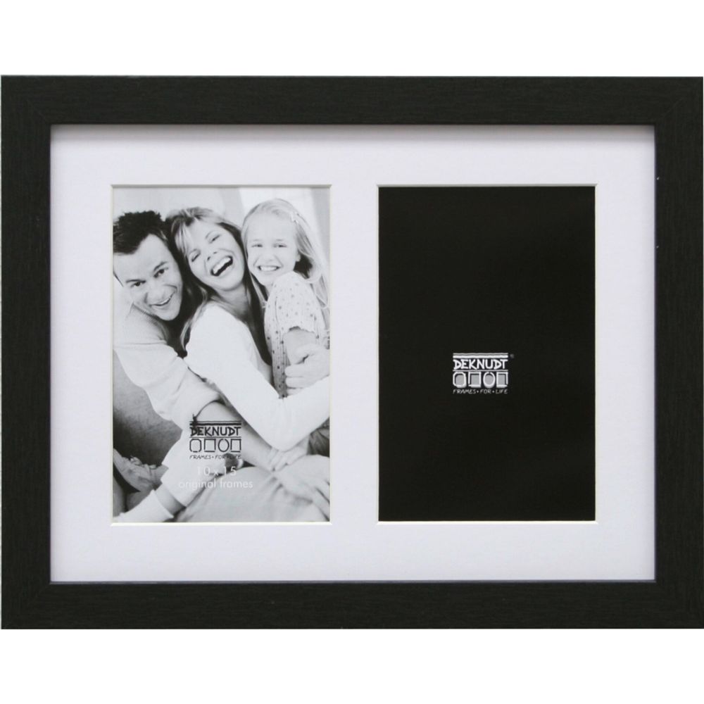 Deknudt S66KA2 Κορνίζα Gallery 2x13x18 Μαύρη με Passepartout