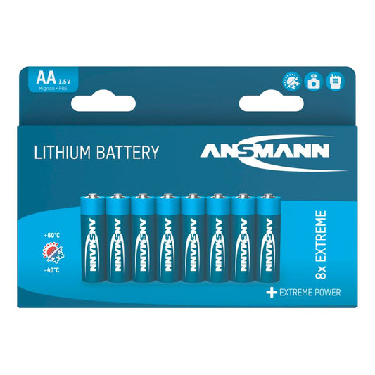 Ansmann Extreme Lithium AA Mignon LR6 Big Pack 4+4