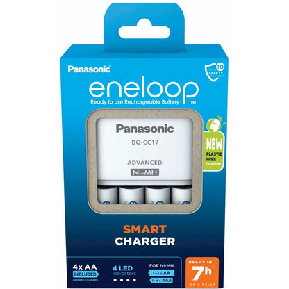 Panasonic Eneloop Smart Charger BQ-CC17 με 4xAA