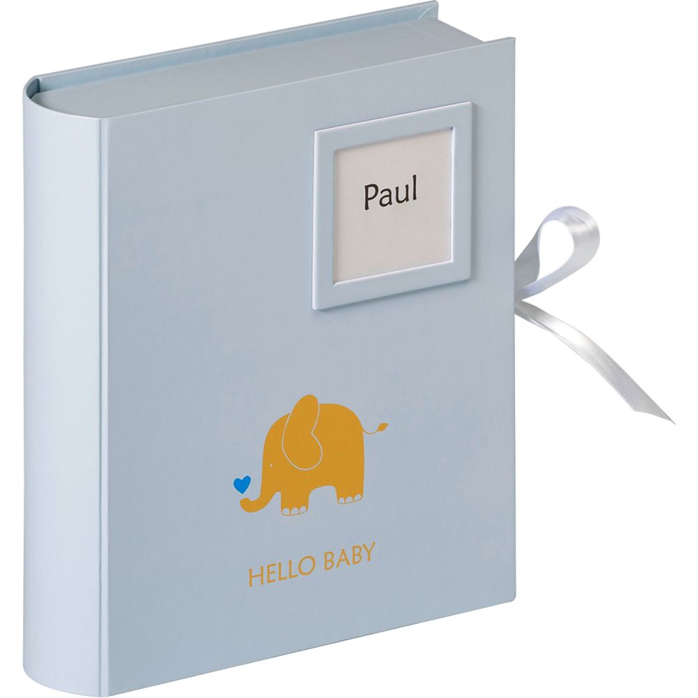 Κουτί Μνήμης για Φωτογραφίες Μωρού Walther Baby Animal Blue