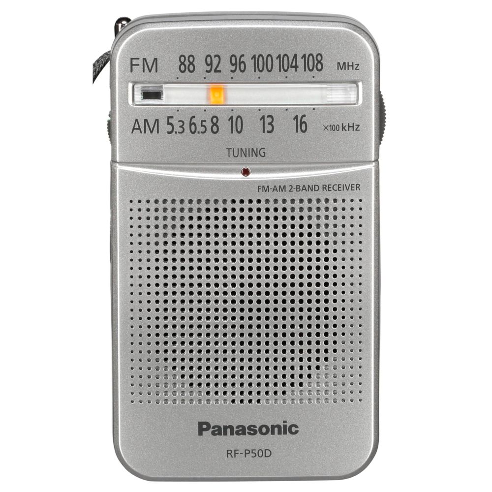 Panasonic RF-P50DEG-S Silver Ραδιόφωνο