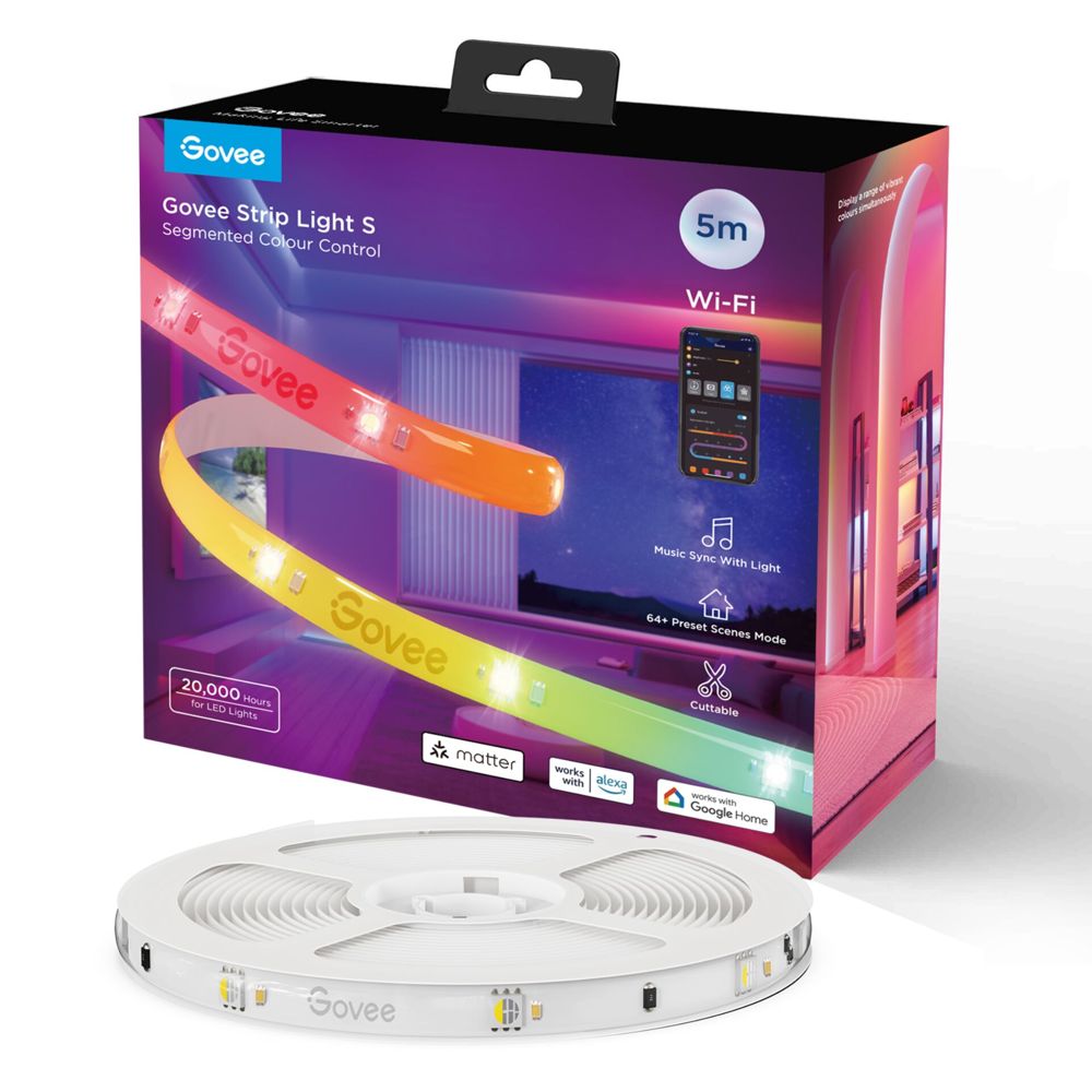 Govee LED Strip Lights Matter Ready 5 Meter