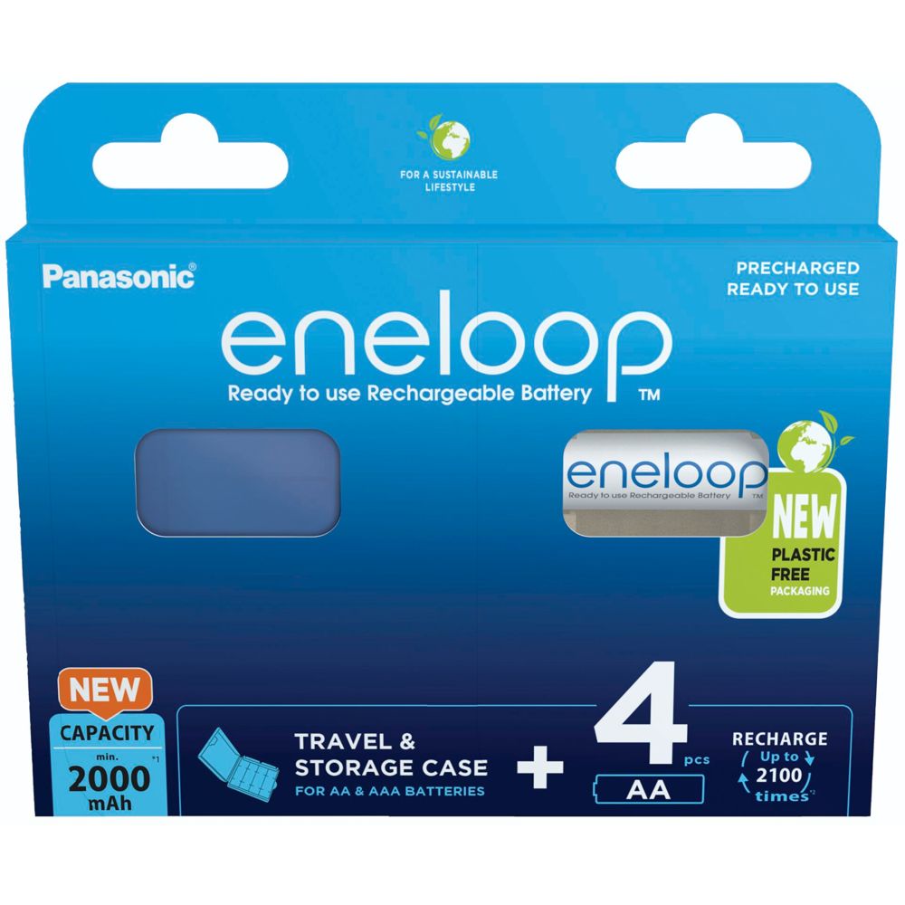 Panasonic Eneloop Mignon AA 2000mAh + Akkubox