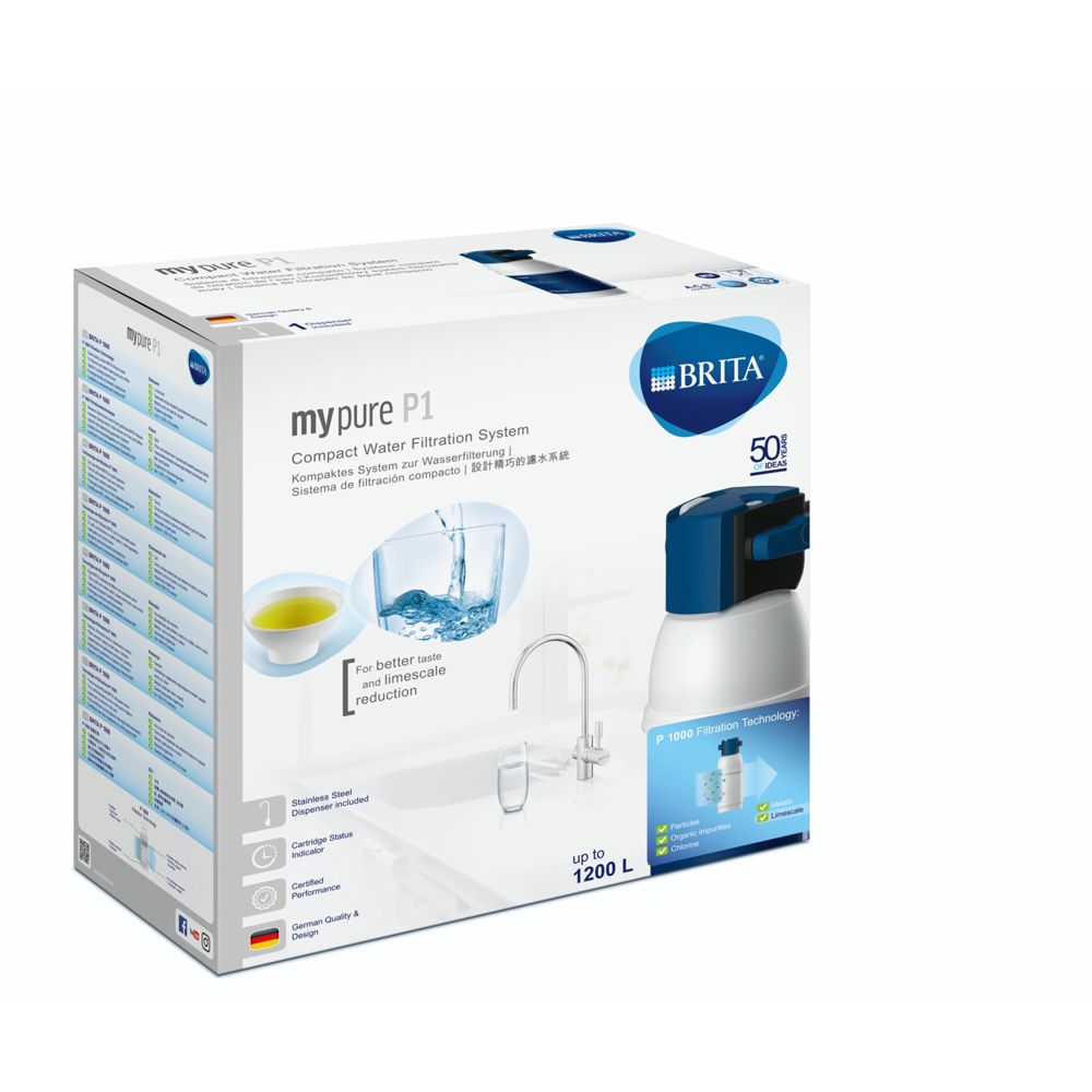 Brita mypure P1 - Φίλτρο Νερού για Καθαρό και Υγιεινό Πόσιμο