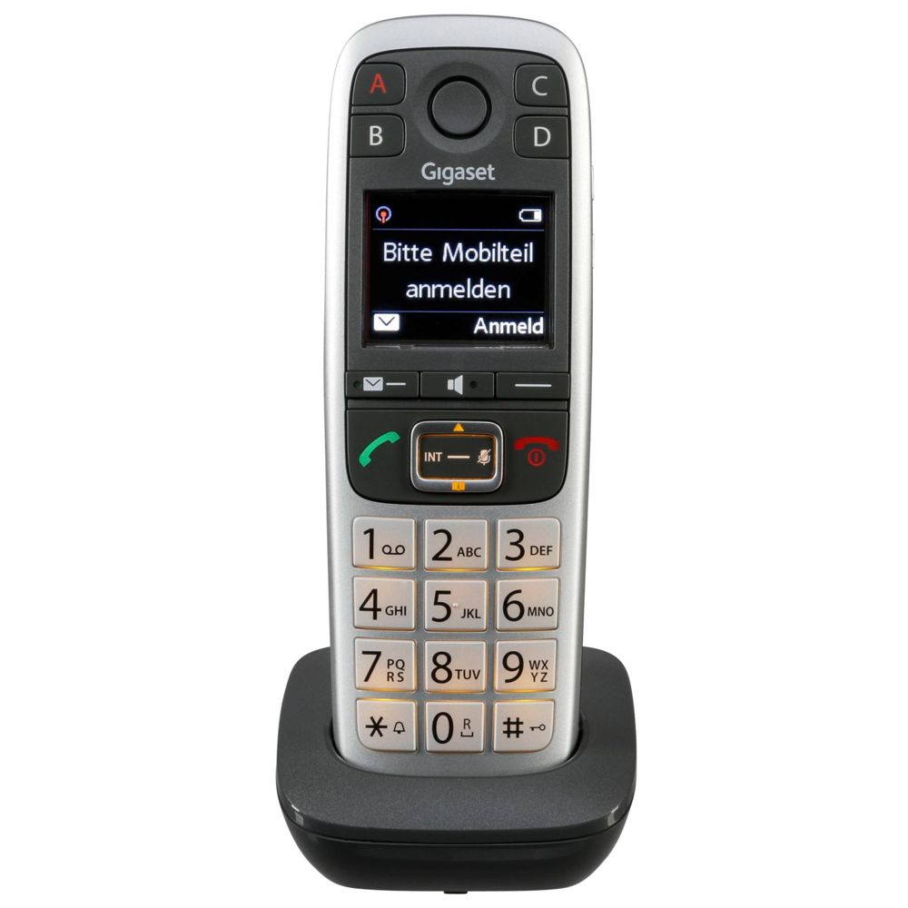 Gigaset E560 HX - Ασύρματο Τηλέφωνο με Μεγάλες Πληκτρολογήσεις