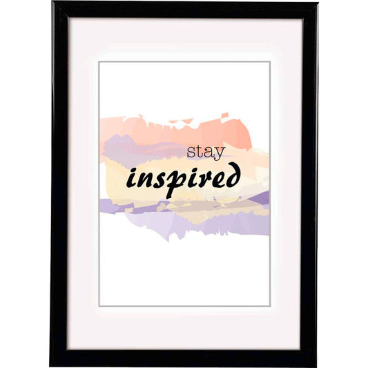 Hama Madrid Μαύρος Πλαστικός Κορνιζάκι 30x45