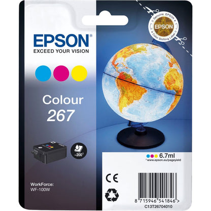 Epson T267 Έγχρωμη Κάρτα Μελανιού
