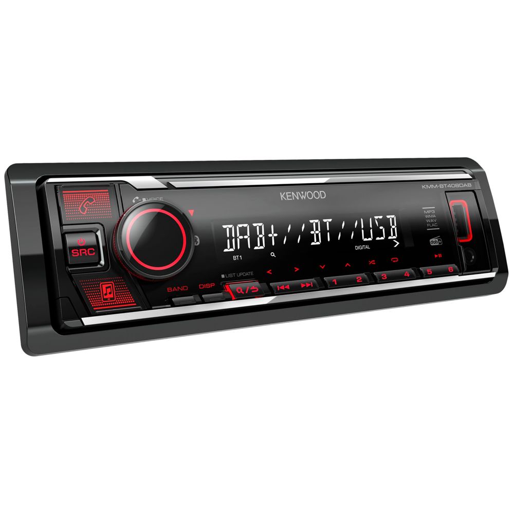 Kenwood KMMBT408DAB Ραδιόφωνο Bluetooth με DAB