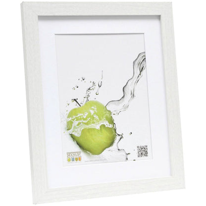 Deknudt S66KF1 P1 Κορνίζα Ξύλινη 18x24 Λευκή με Passepartout