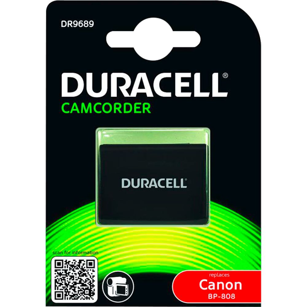 Duracell Li-Ion Akku 890 mAh για Canon BP-808