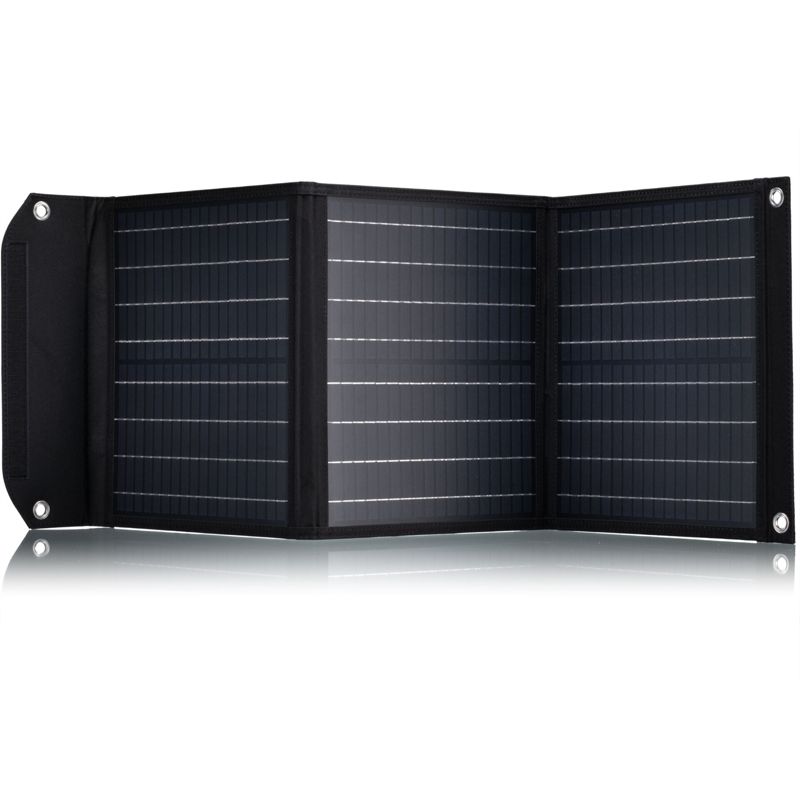 Bresser Mobile 40W Solar Panel with USB Charging Port