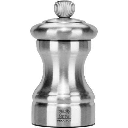 Peugeot Bistro Chef Pepper Mill, 10 cm, Stainless Steel