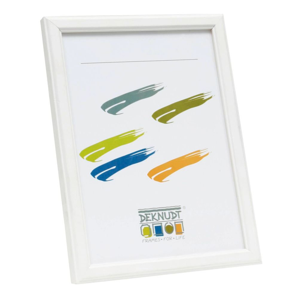 Deknudt S236K1 Ξύλινο Κάδρο DIN A4 21x29,7 Λευκό