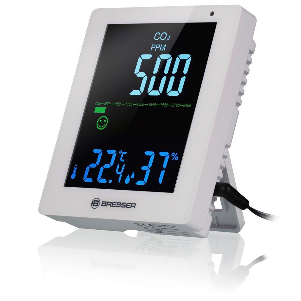 Bresser CO₂ Air Quality Monitor - White