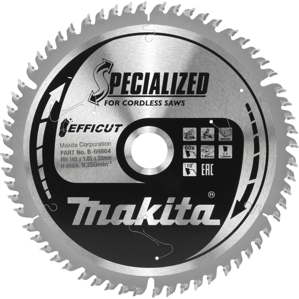 Makita EFFICUT Saw Blade 165x20x60Z