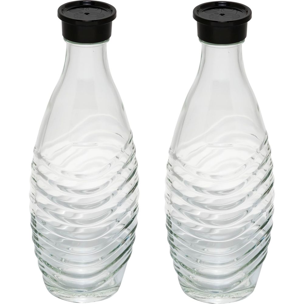 Sodastream Crystal Penguin Twin Pack Γυάλινη Καράφα 0,7L