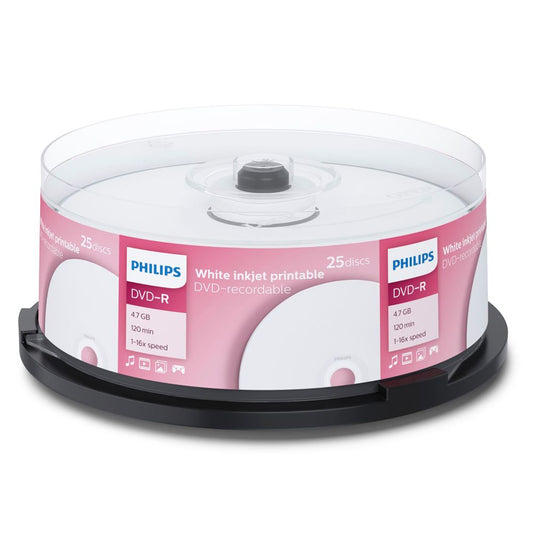 Philips DVD-R 4,7GB 16x IW SP - 25 Pack