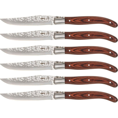 Gefu RANCHO Steak Knife Set 6-pieces