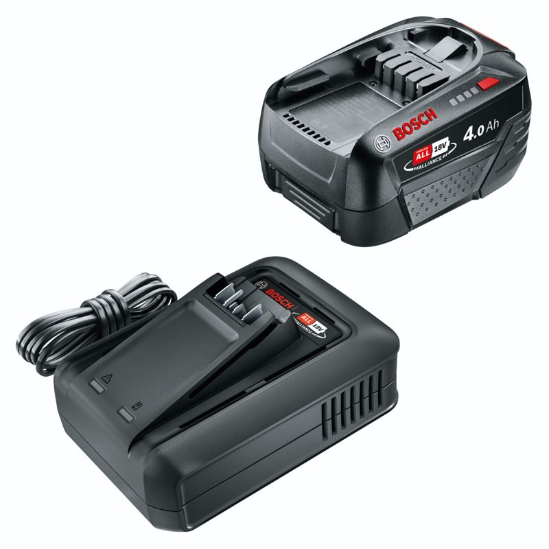 Σετ Εκκίνησης Bosch PBA 18V 4,0Ah + AL 18V-20