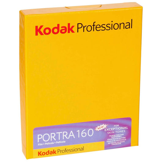 Kodak Portra 160 4x5 Film - 10 Sheets