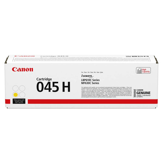 Canon Toner Cartridge 045 H Y Yellow