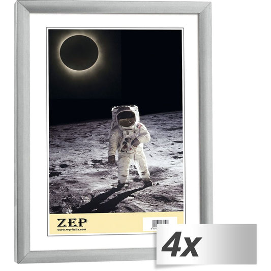 4x1 ZEP New Easy Ασημένια Κορνίζα 21x29,7 DIN A4