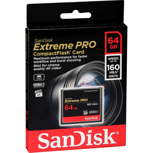 SanDisk Extreme Pro CF 64GB 160MB/s