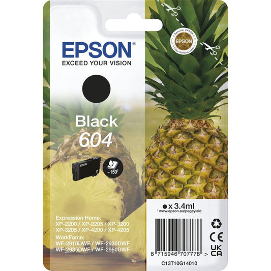 Epson Ink Cartridge Black 604 T 10G1