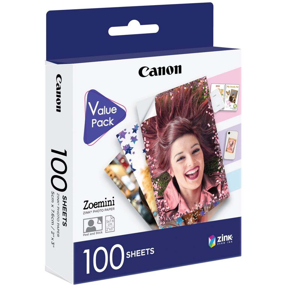 Canon ZP-2030 ZINK Paper 5 x 7.5 cm (100 Sheet)