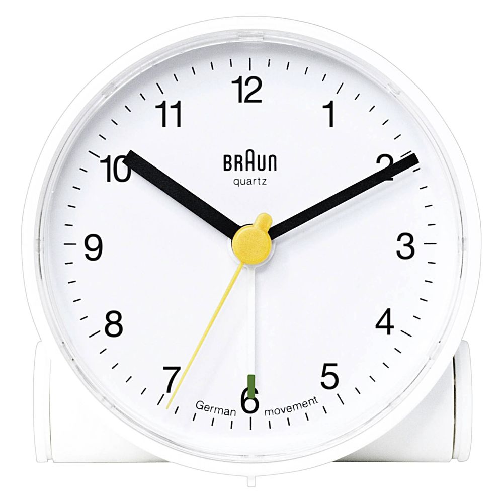Ρολόι Ξυπνητήρι Braun BNC 001 WH