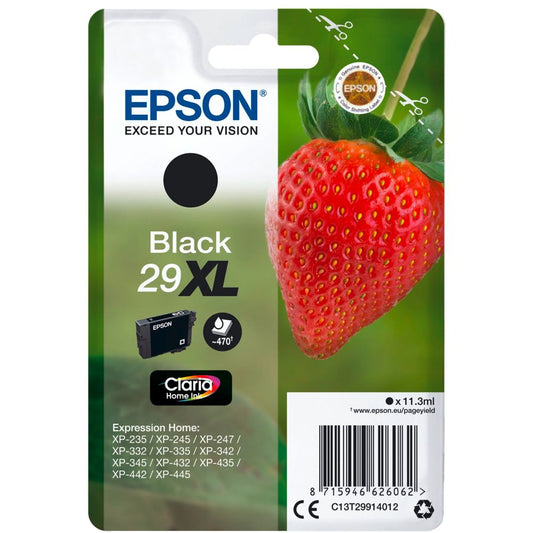Epson Ink Cartridge XL Black Claria Home 29 T2991