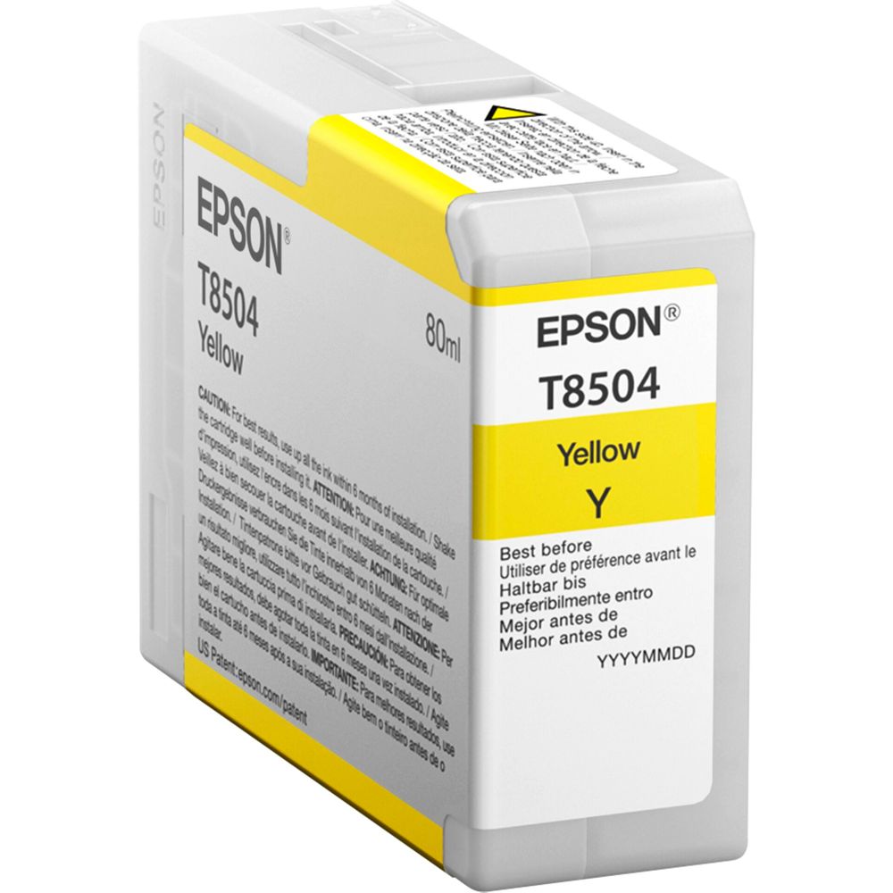 Epson Τονερ Κίτρινο T 850 80ml T 8504