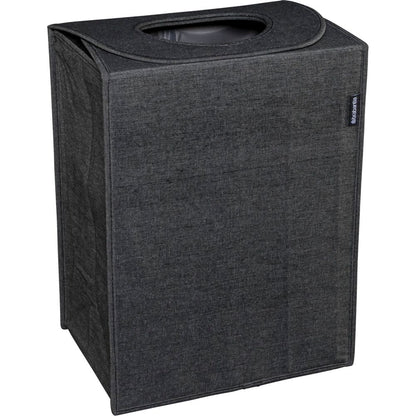 Brabantia 55L Collapsible Black Laundry Bag