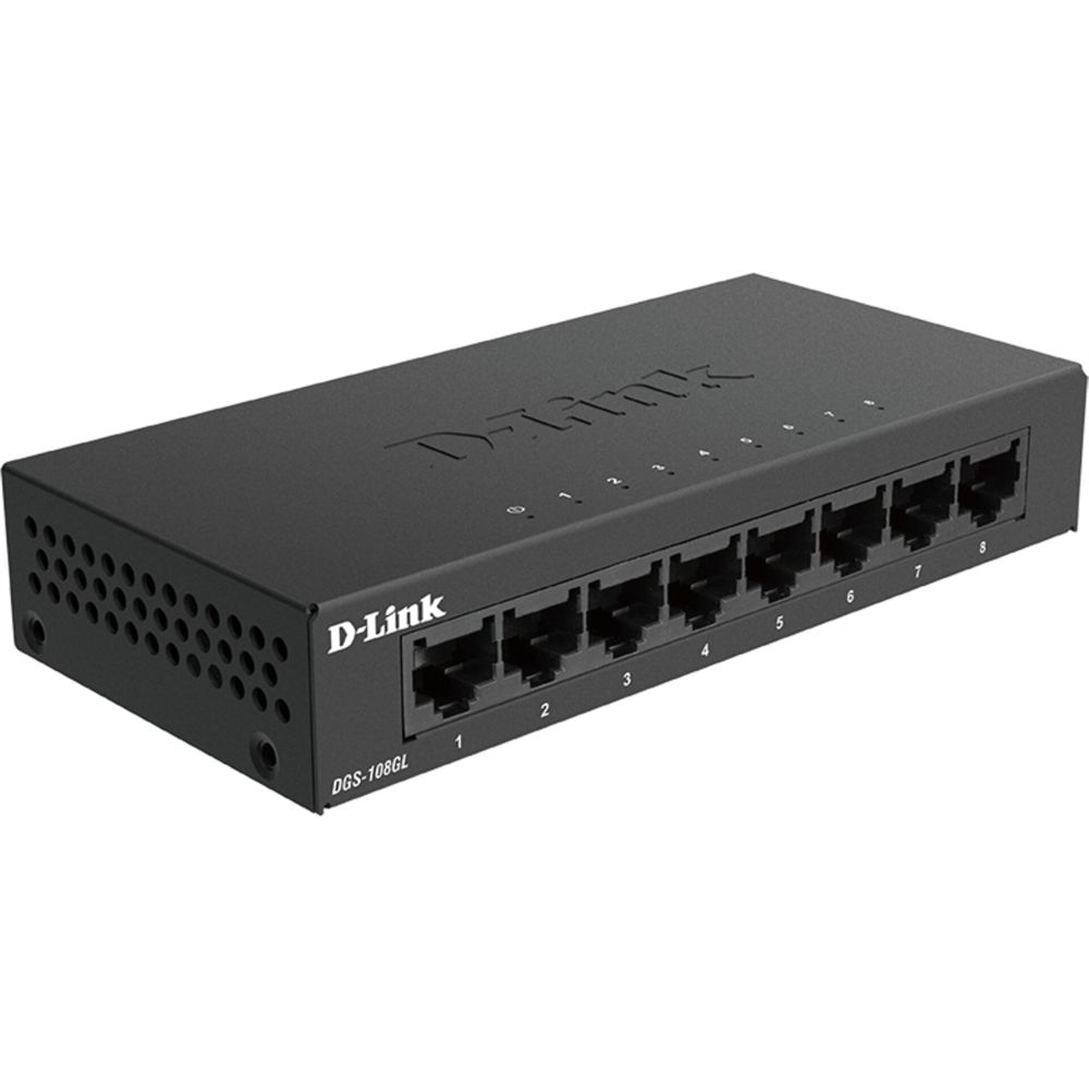 D-Link DGS-108GL/E 8-Port Layer2 Gb Switch χωρίς IGMP