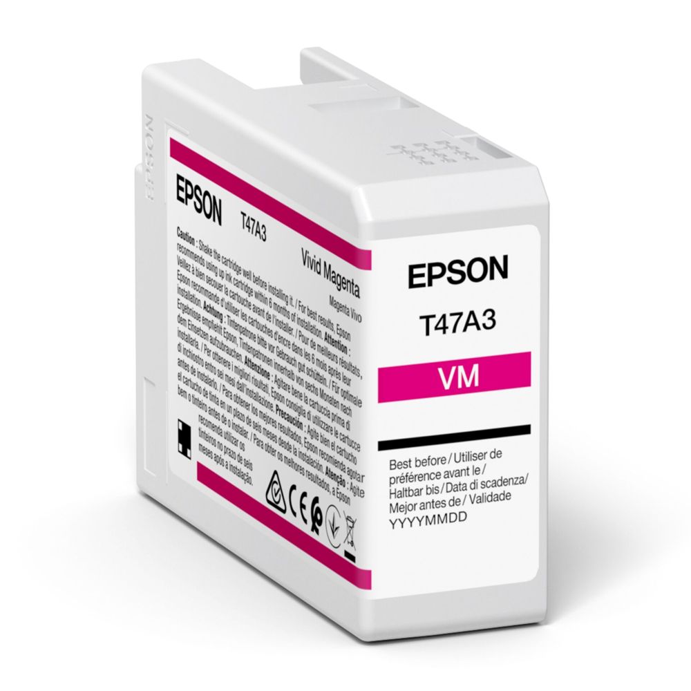 Epson Ink Cartridge Viv. Magenta T 47A3 50 ml Ultrachrome Pro 10