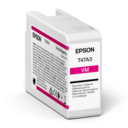 Epson Ink Cartridge Viv. Magenta T 47A3 50 ml Ultrachrome Pro 10
