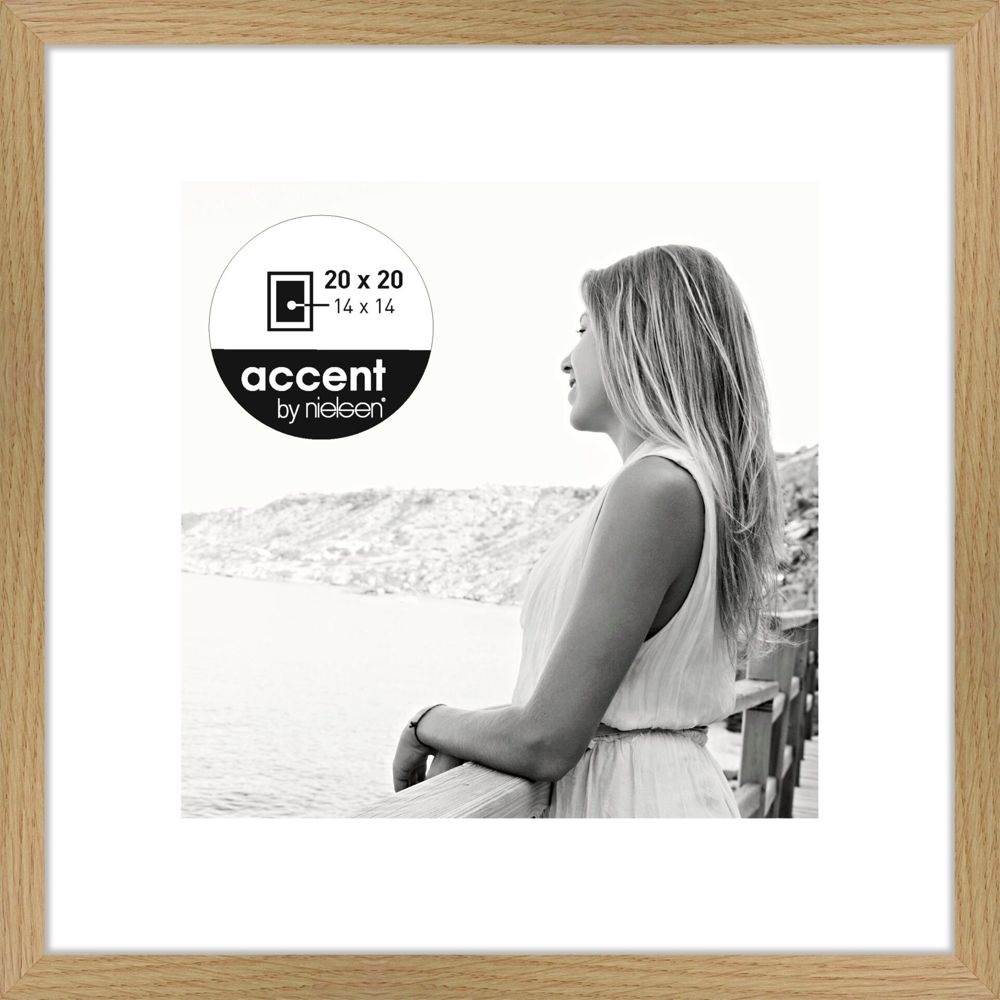 Nielsen Aura Δρυς 20x20 Ξύλο με Passepartout 1115002