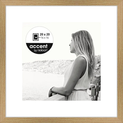 Nielsen Aura Δρυς 20x20 Ξύλο με Passepartout 1115002