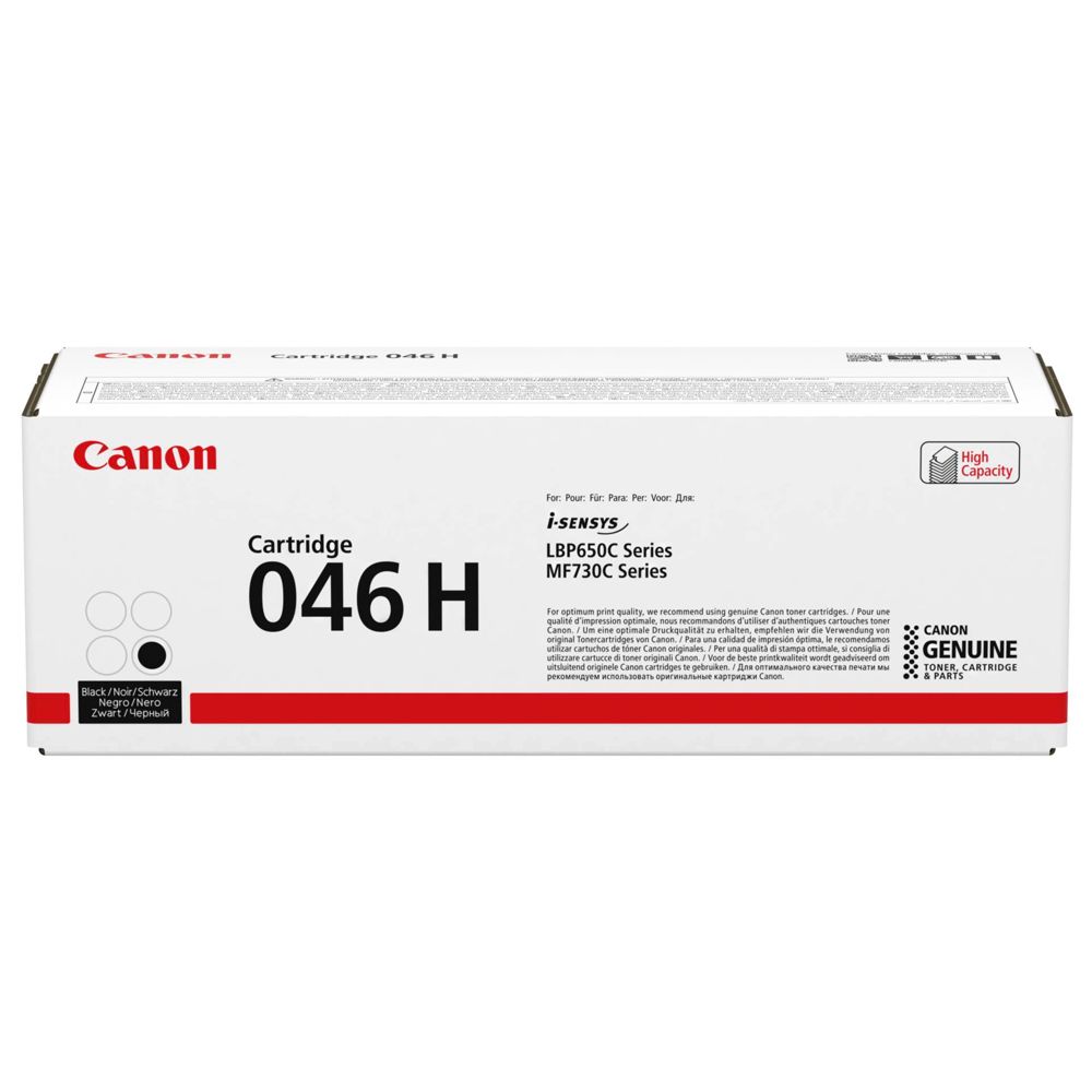 Canon Toner Cartridge 046 H BK Μαύρο