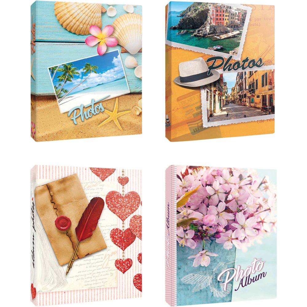 ZEP Carta Farbl. Assorted 13x19 300 Photos Pocket Album