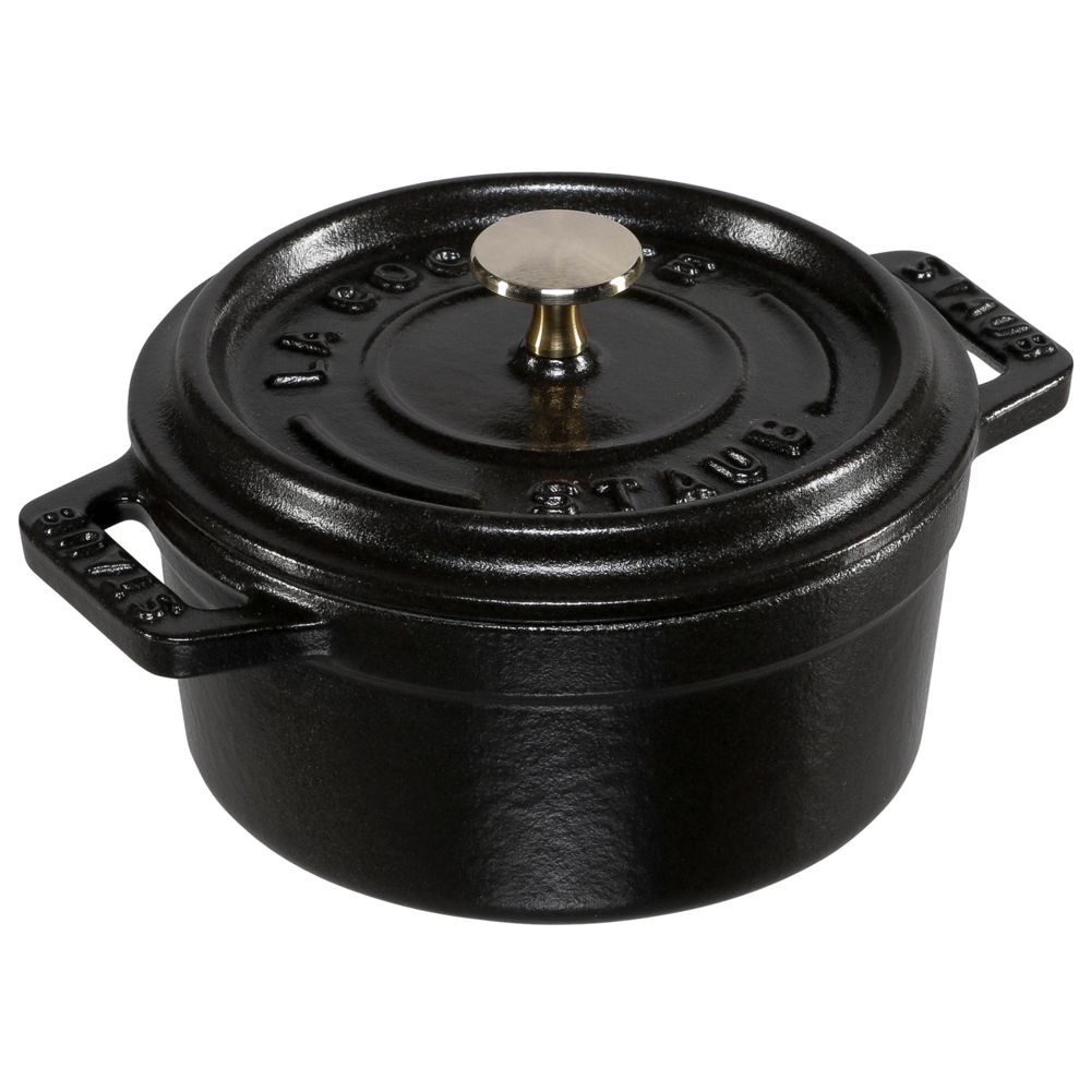 Staub Mini Cocotte 10cm Μαύρη Γύρος Χυτοσίδηρος