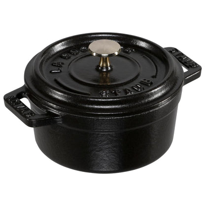 Staub Mini Cocotte 10cm Μαύρη Γύρος Χυτοσίδηρος