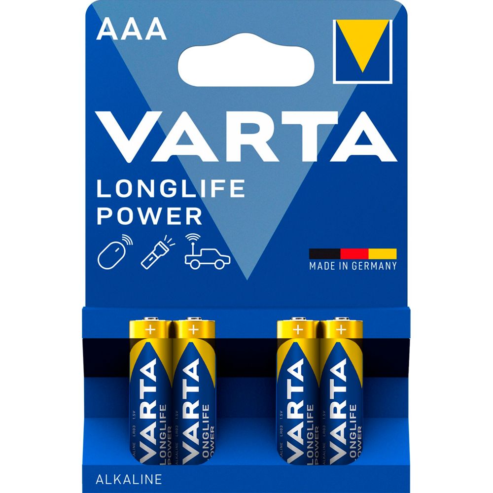 Varta Longlife Power Micro AAA LR03 10x4