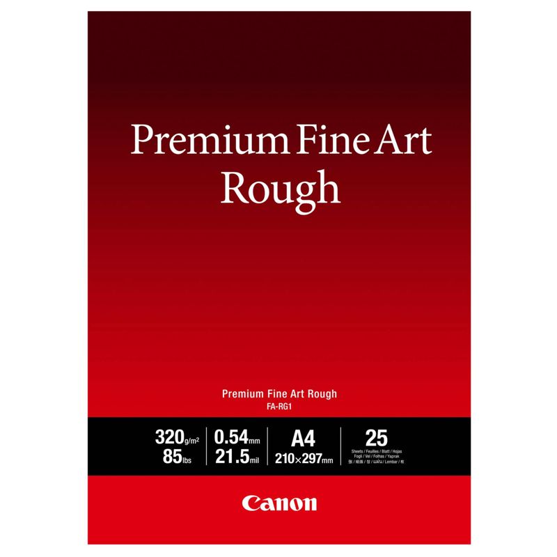 Canon FA-RG 1 Premium Fine Art Rough A 4, 25 Sheet, 320 g
